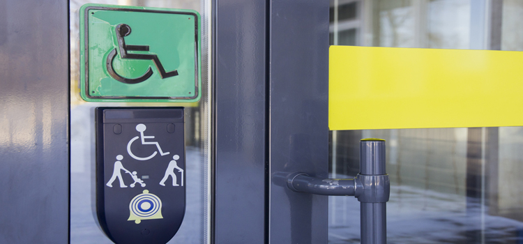 automatic handicap door opener in West Athens