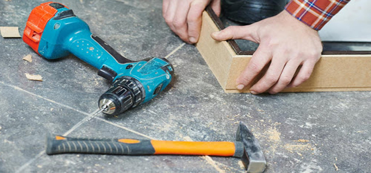 broken door frame repair West Athens