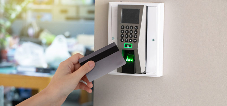 key card entry system West Athens